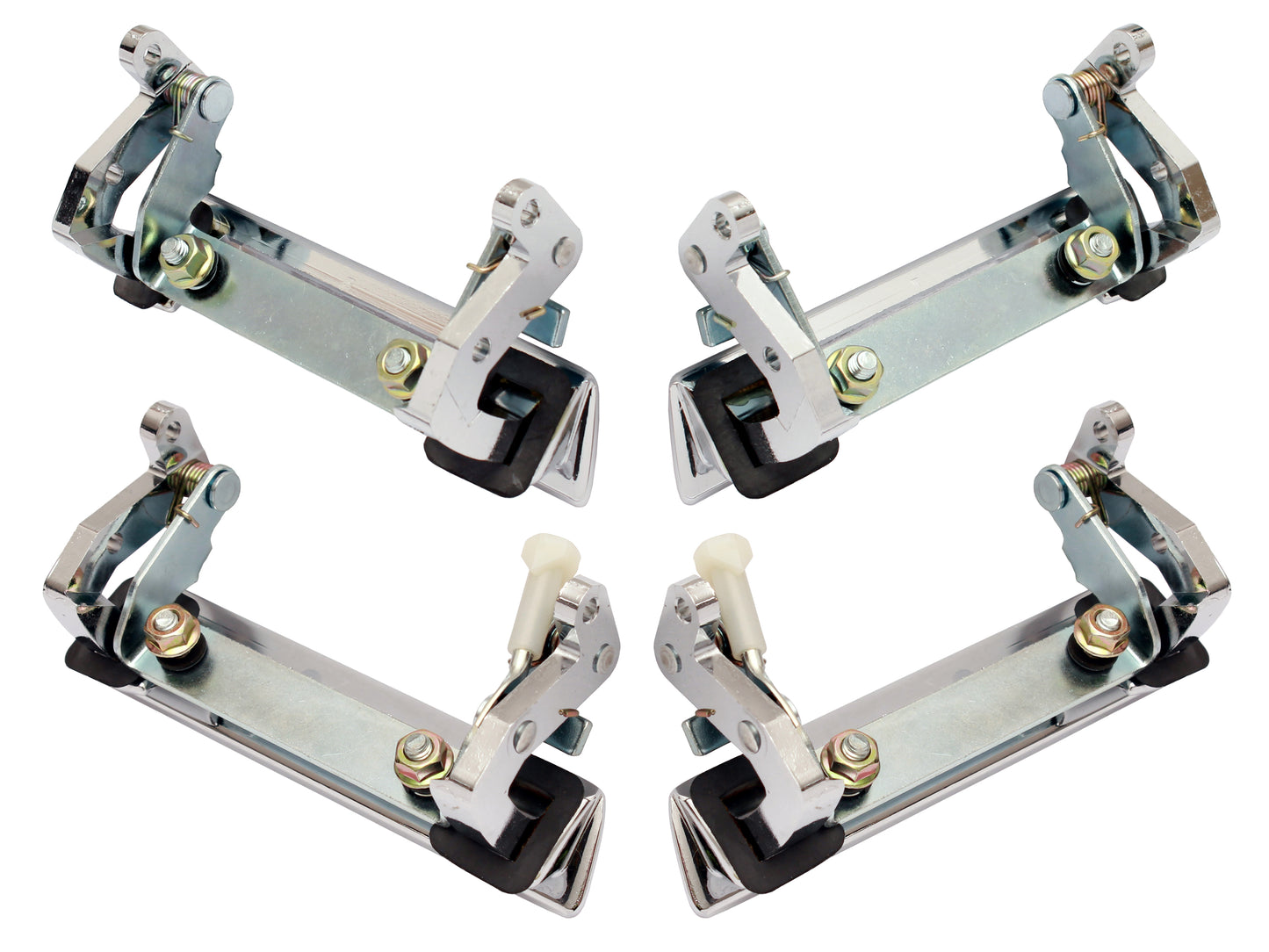 Door Handle Kit Outer LC LJ Chrome LH&RH Fr&Rear(4) - ODHLC4