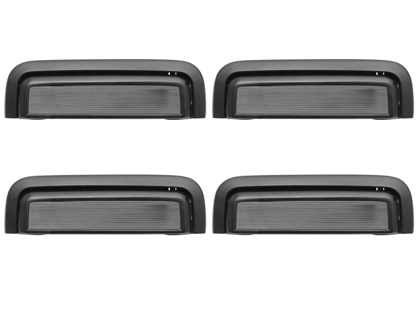 Door Handle Kit Outer VB VC VH VK VL Commodore Black LH & RH Front & Rear - ODHVBB