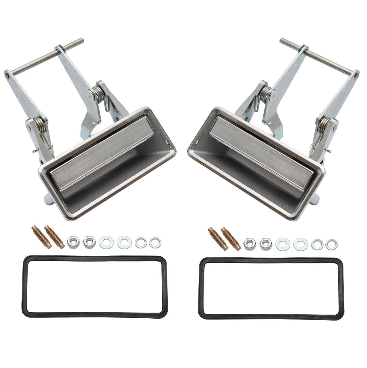 Door Handle Kit Outer XB ZF ZG Chrome LH&RH Fr&Rear(4) - ODHXBC4