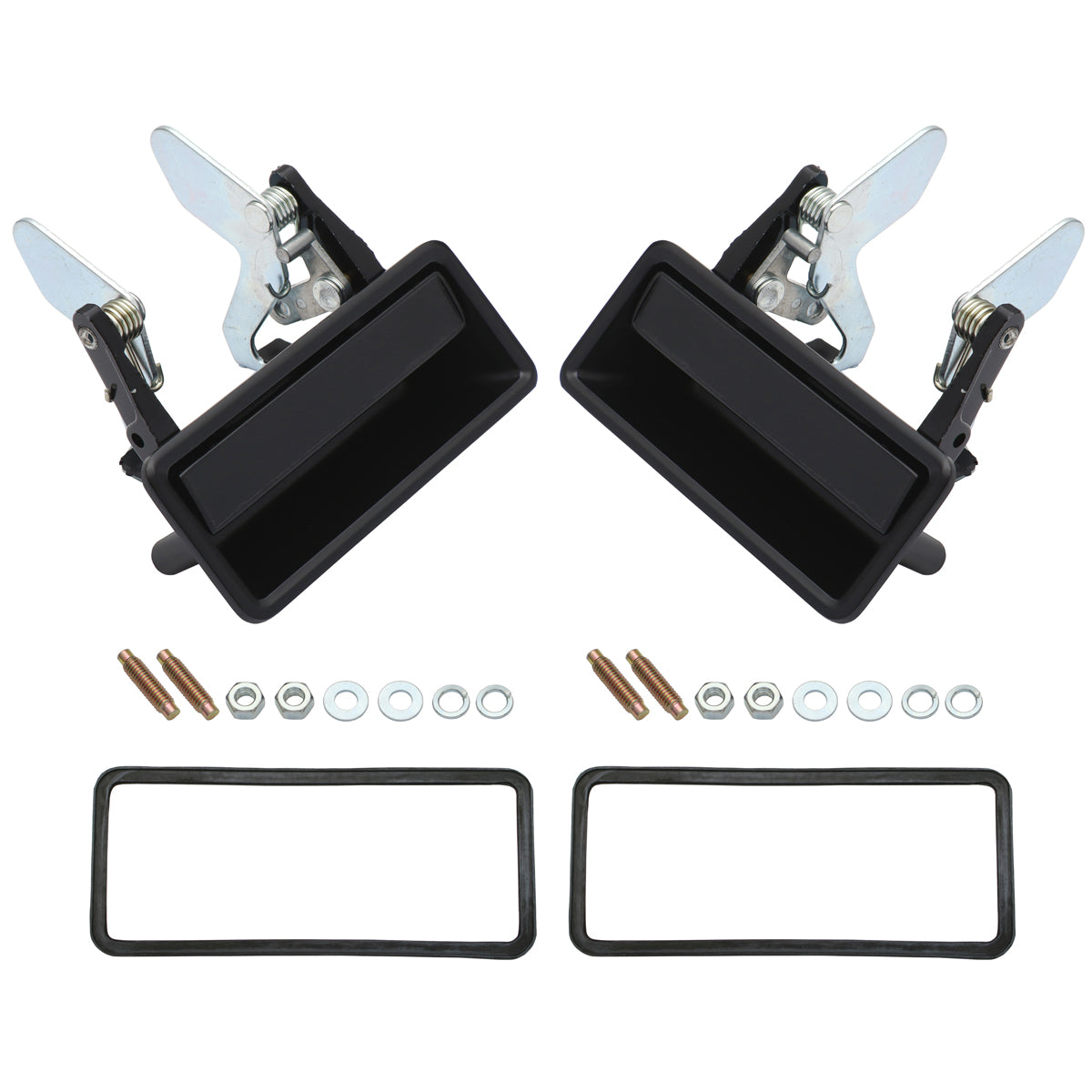 Door Handle Kit Outer XC ZH Black LH&RH Fr&Rear(4) - ODHXCB4