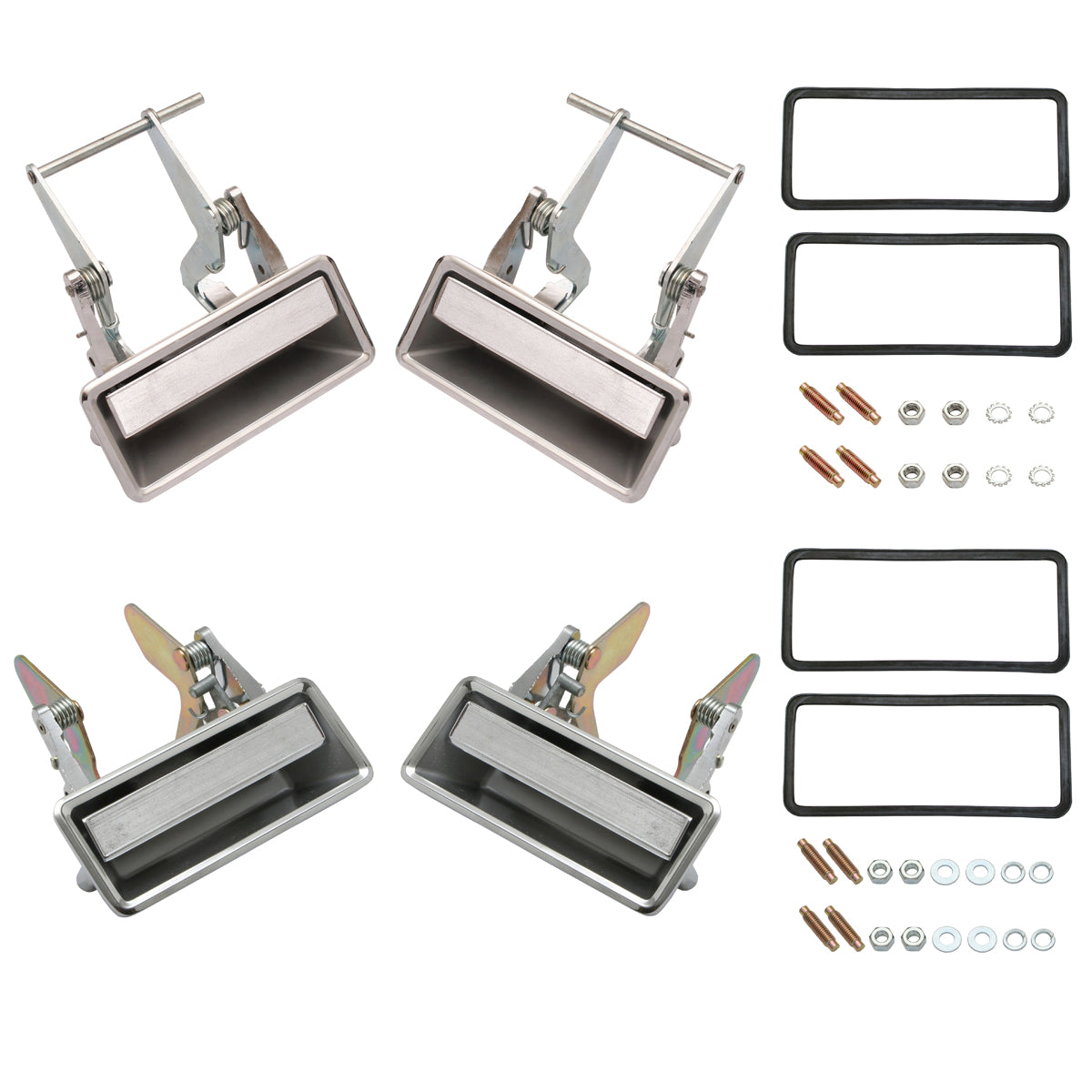 Door Handle Kit Outer XC ZH Chrome LH&RH Fr&Rear(4) - ODHXCC4