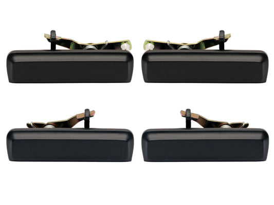 Door Handle Kit Outer XD XE XF Black LH&RH Fr&Rear(4) - ODHXDB4