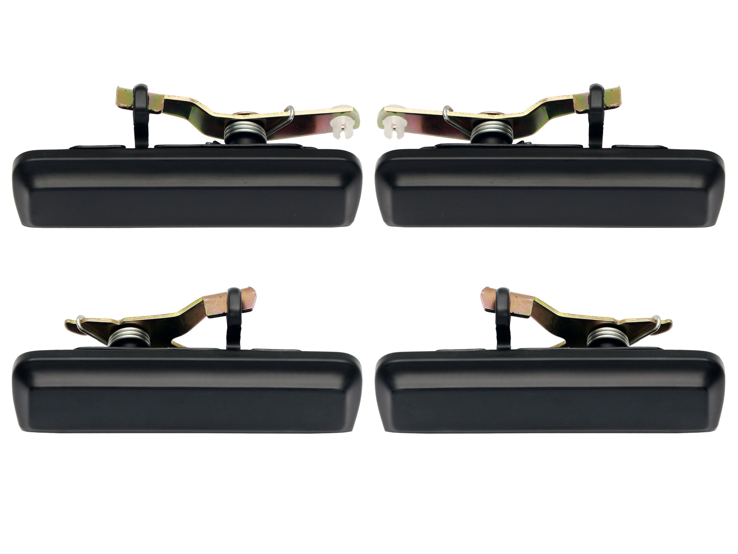 Door Handle Kit Outer XD XE XF Black LH&RH Fr&Rear(4) - ODHXDB4