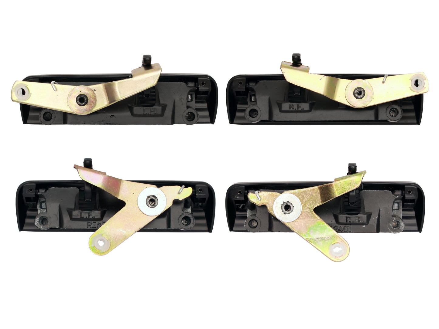Door Handle Kit Outer XD XE XF Black LH&RH Fr&Rear(4) - ODHXDB4