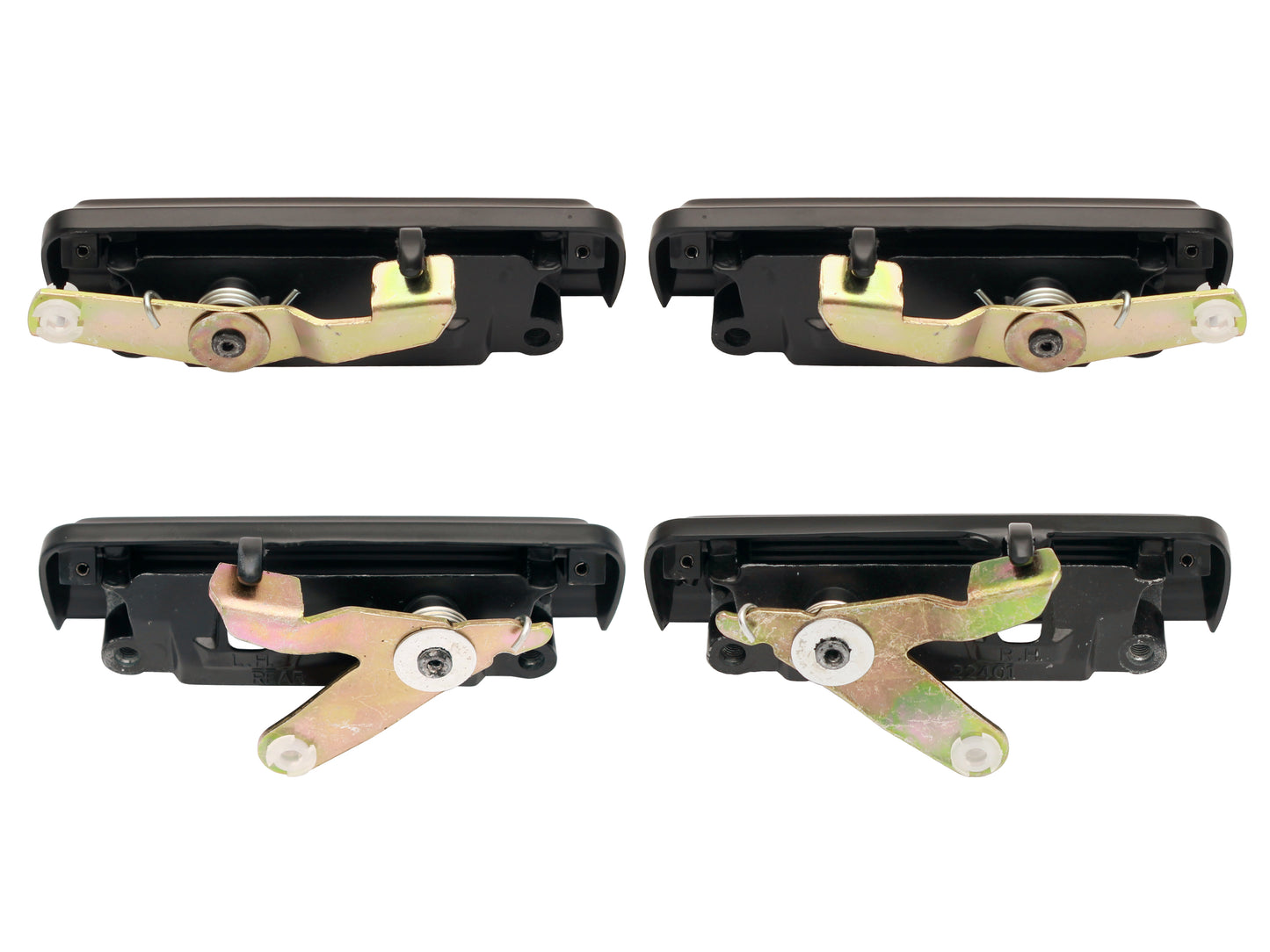 Door Handle Kit Outer XD XE XF Black LH&RH Fr&Rear(4) - ODHXDB4