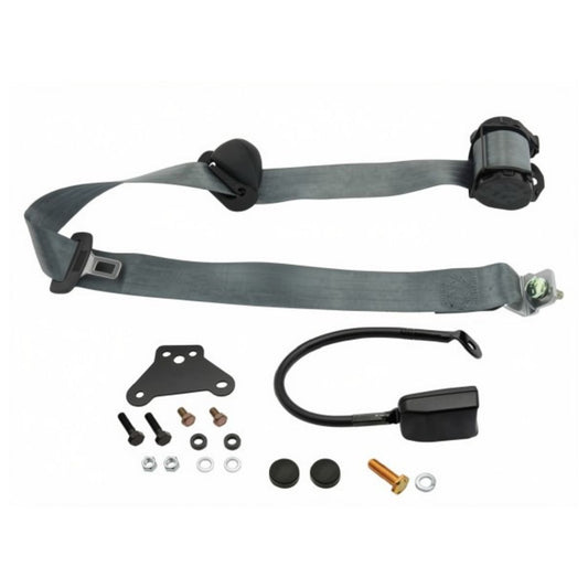 Inertia Seat Belt (Grey - Front LH Bucket Seat) Ford XE XF ZK ZL - PE3597GY