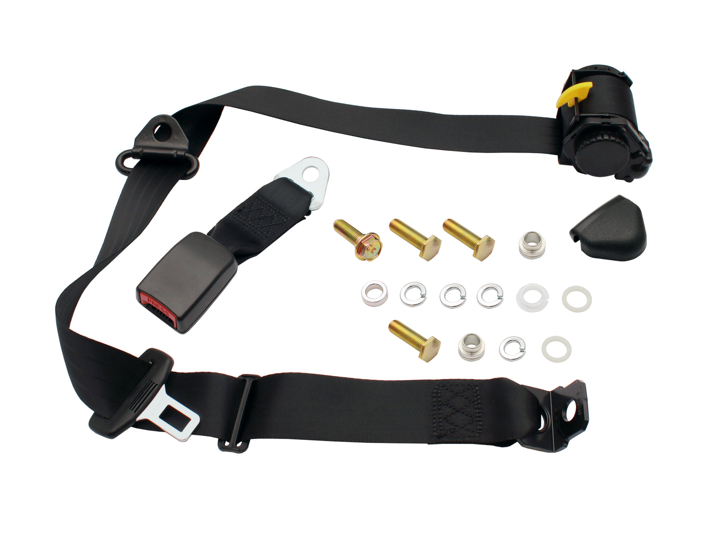 Inertia Seat Belt (Black - Rear LH Bench Seat) Holden VN VP VR VS Sedan - PK5850