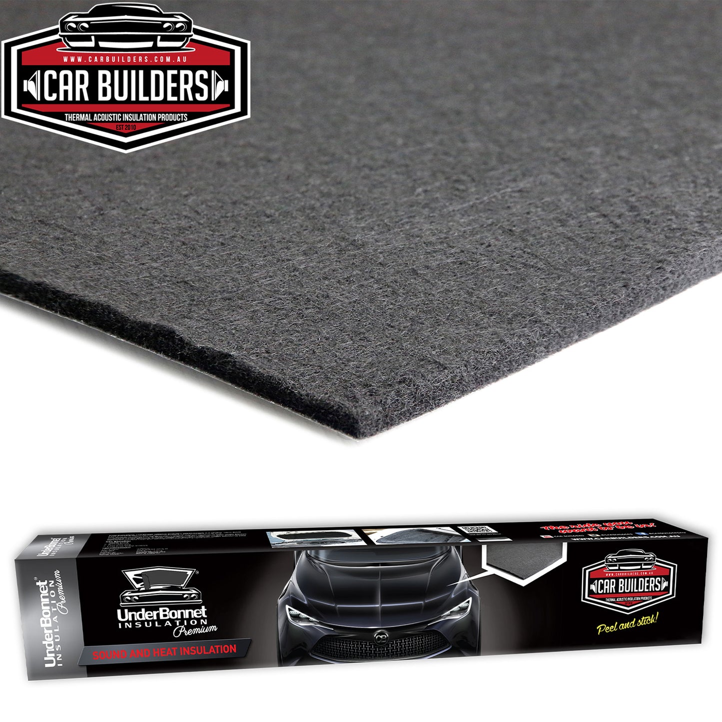 Car Builders Premium Under Bonnet Insulation Standard – PUBIN