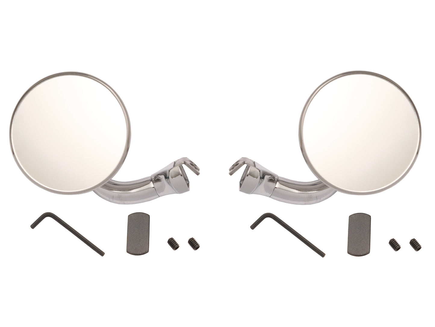 Door Mirror Kit Exterior 3" Right Angle Arm - RA3MP