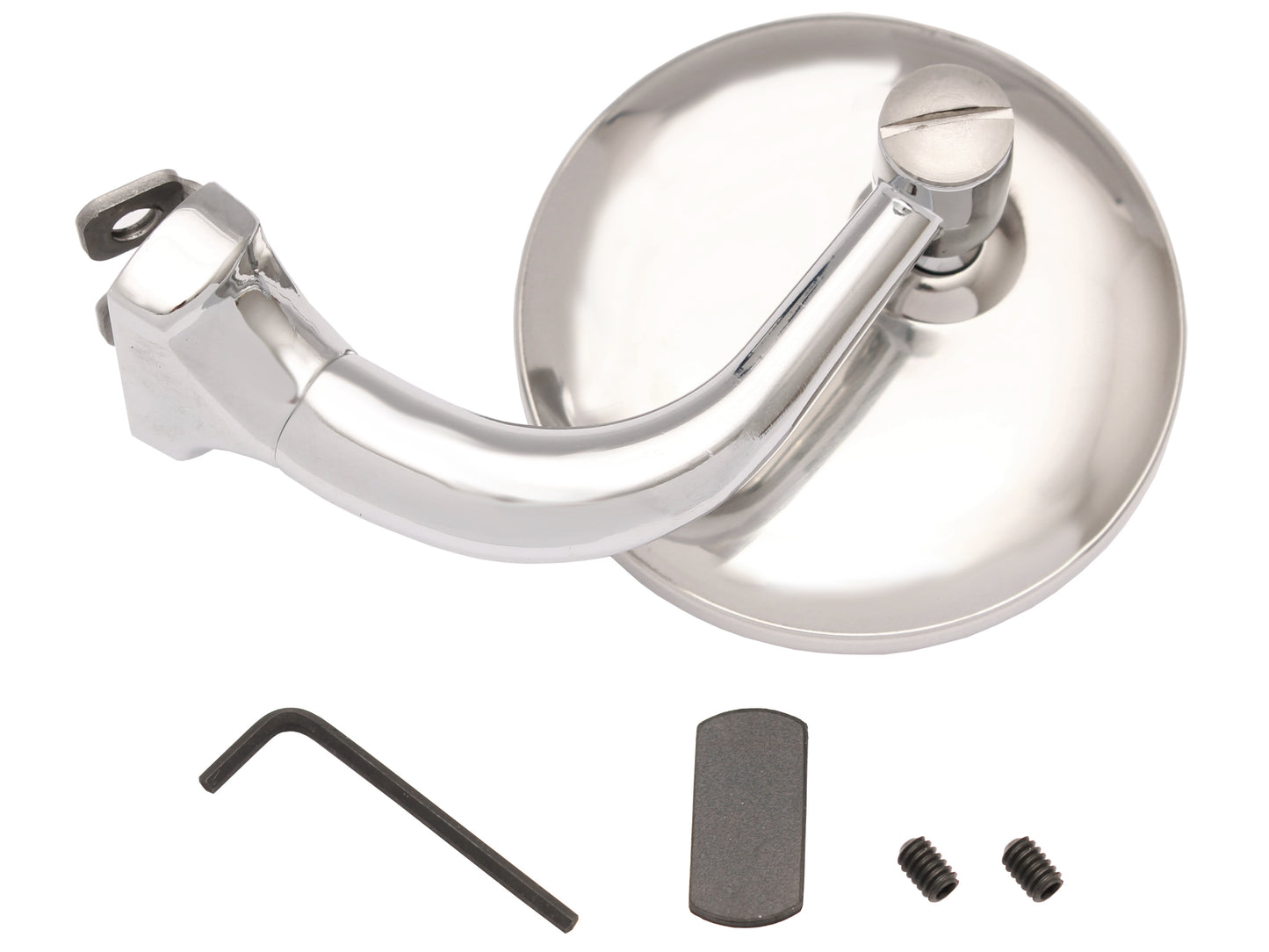 Door Mirror Assembly 3" Right Angle Arm Exterior Left Hand - DM1023