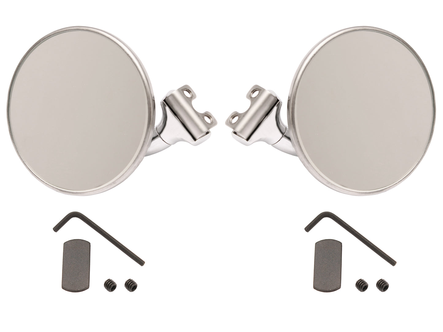 Door Mirror Kit Exterior 4" Right Angle Arm - RA4MP