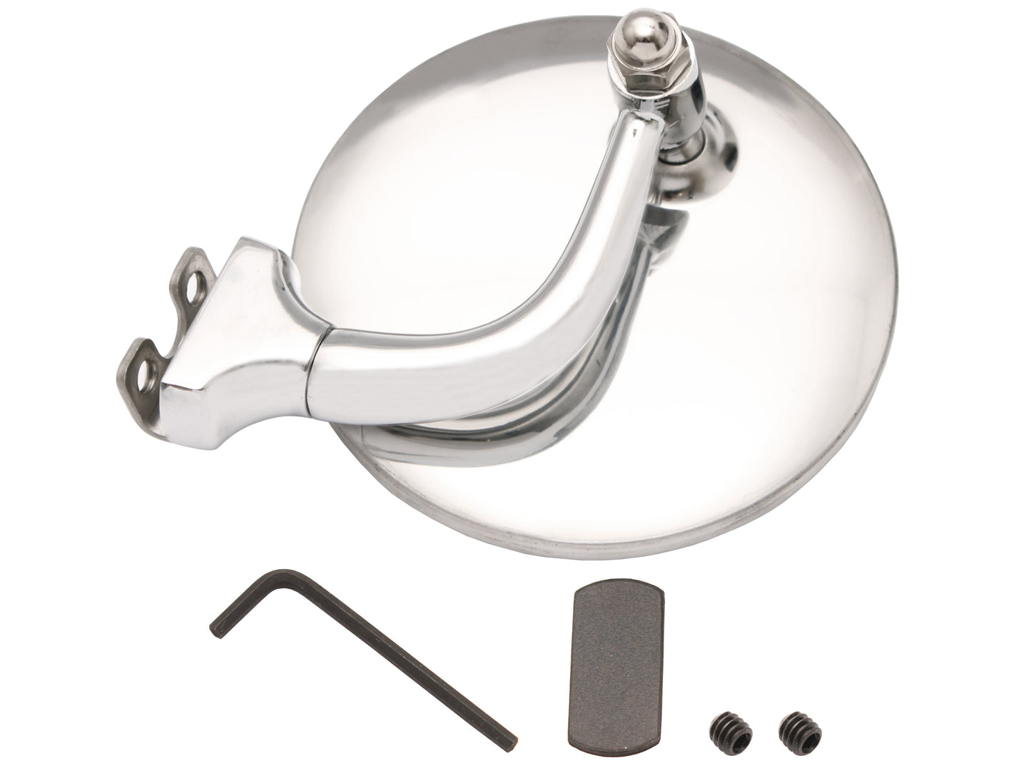 Door Mirror Assembly Exterior 4" Right Angle Arm Right Hand - DM1024