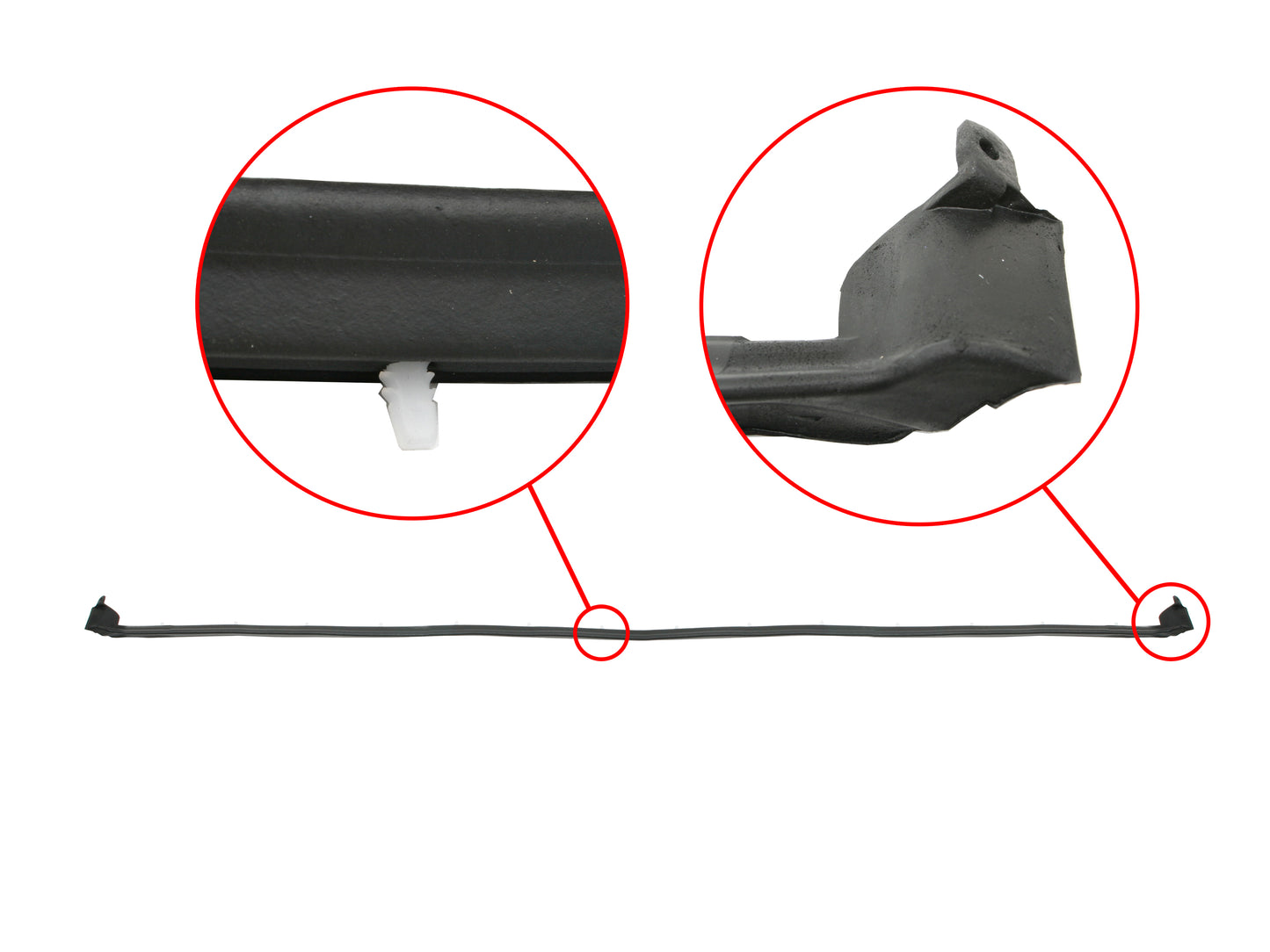 Tailgate Seal HQ HJ HX HZ WB Van Or Ute Lower - RBS1014