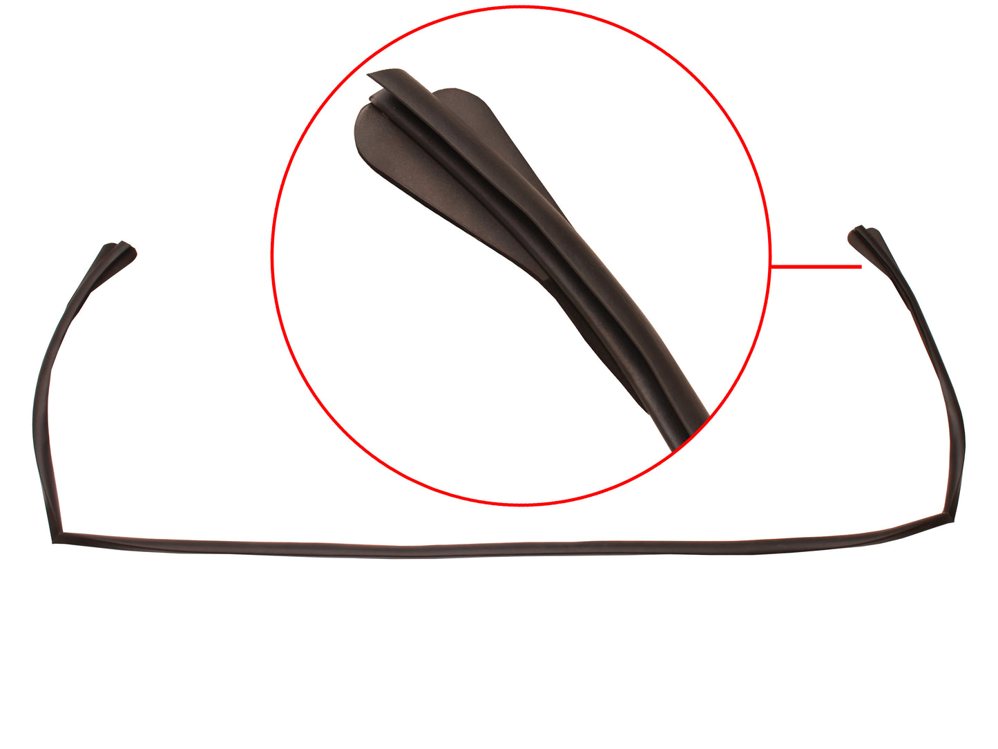 Tailgate Seal Lower VH CM Valiant Station Wagon - RBS5021