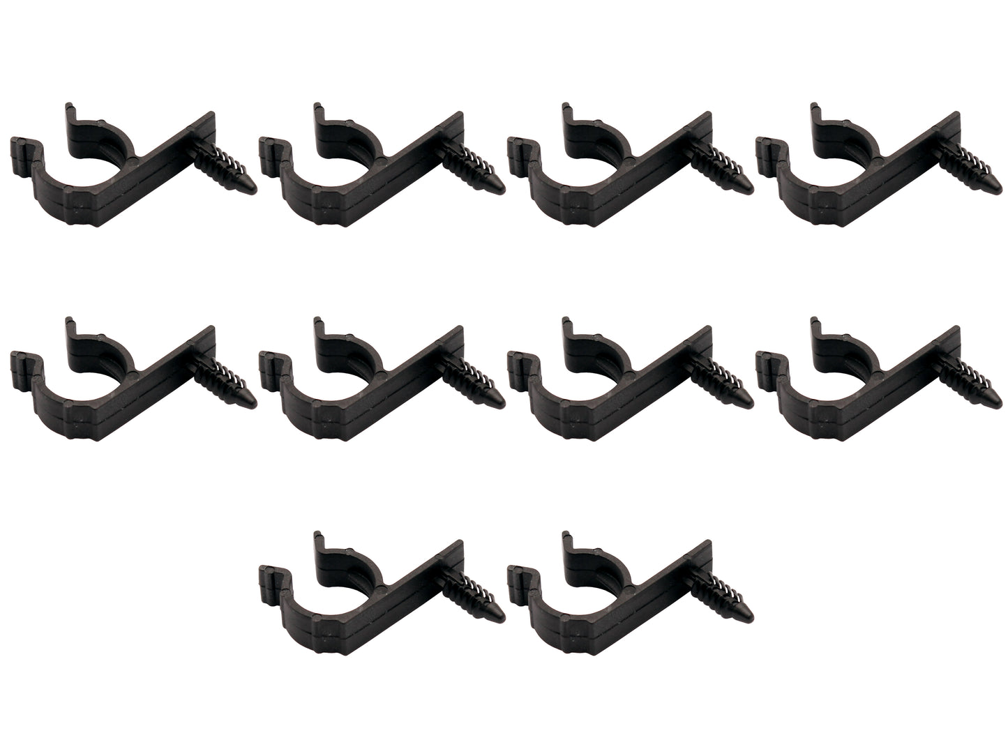 Universal Clip Pipe Loom Harness Retainer 12mm (10 pc) - RC0043