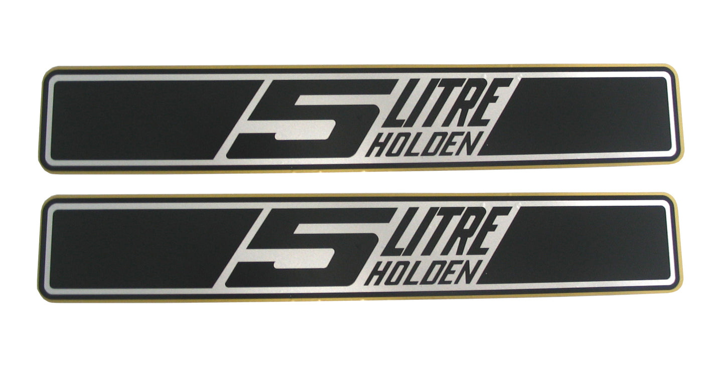Decal Rocker Cover 5 Litre HK - Pair - RCD1000