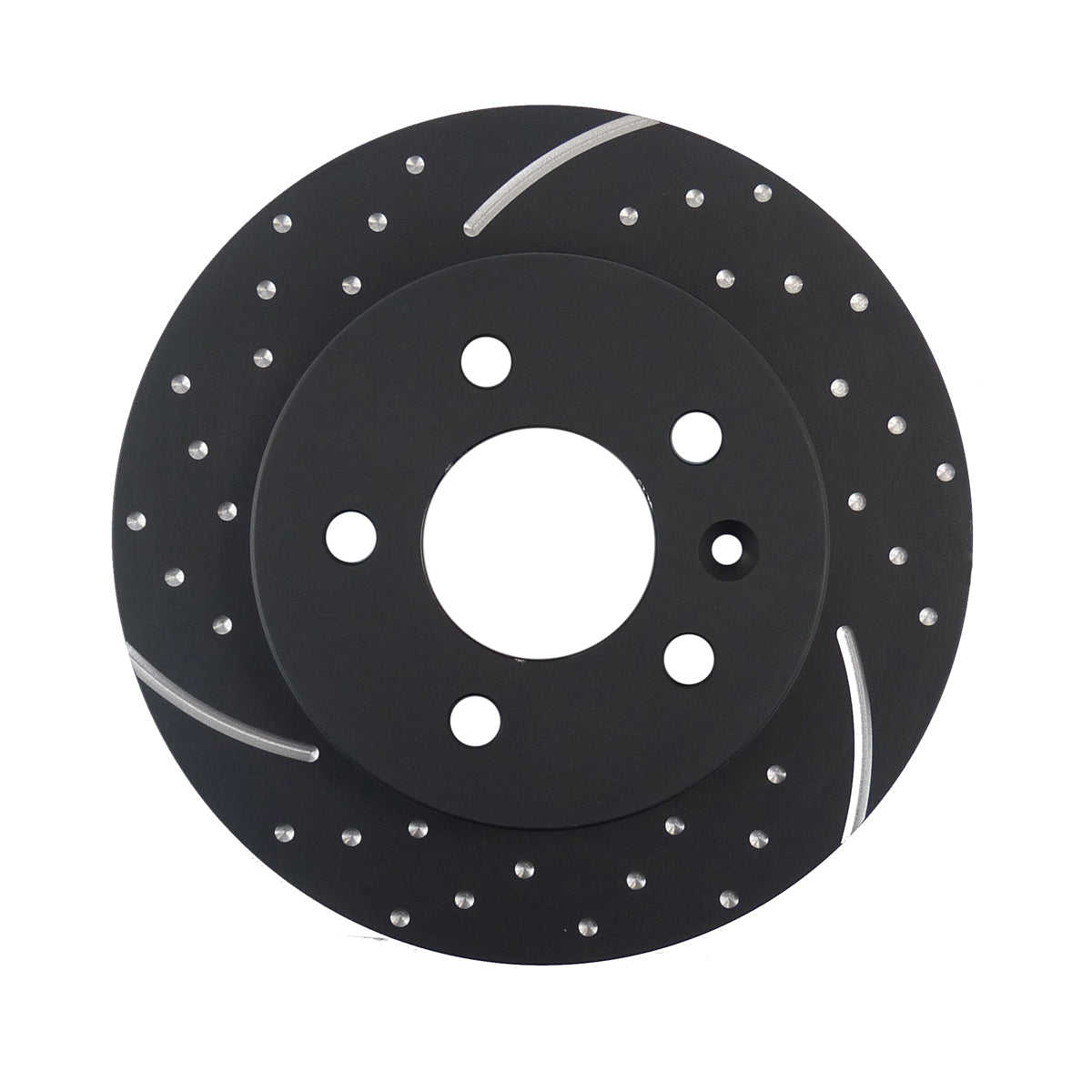 RDA Rear Disc Brake Rotor Pair (Slotted & Dimpled) Ford XE XF ZK ZL FD FE - RDA109D