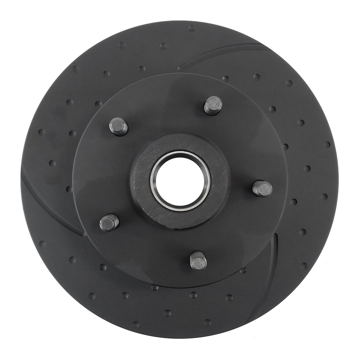RDA Front Disc Brake Rotor Pair (Slotted & Dimpled) Holden VB VC VH VK 6Cyl V8 / VL VN VG VP 6cyl - RDA15D