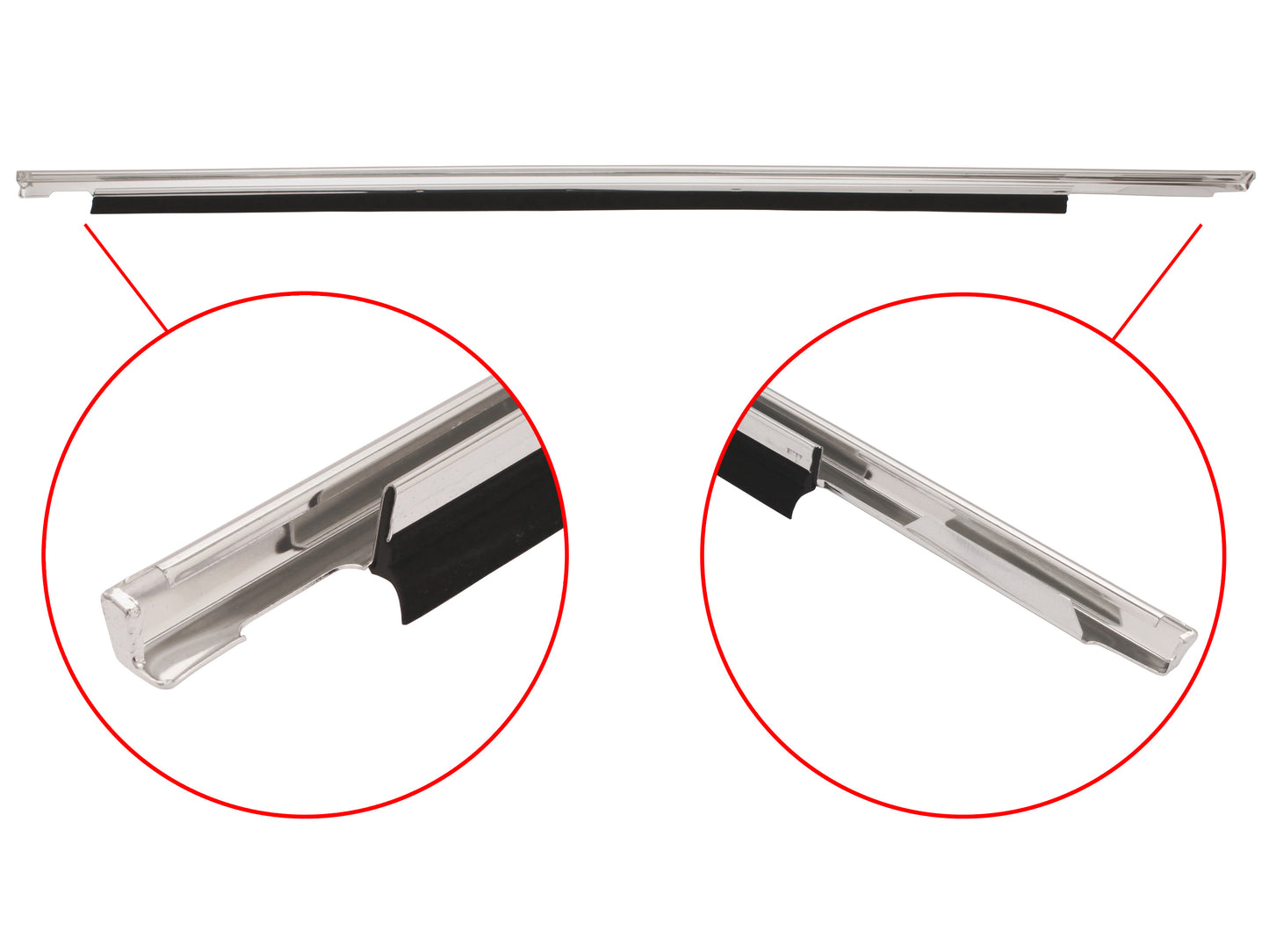 Door Belt & Moulding VB VC VH Commodore Right Front Outer - RDB1001BR