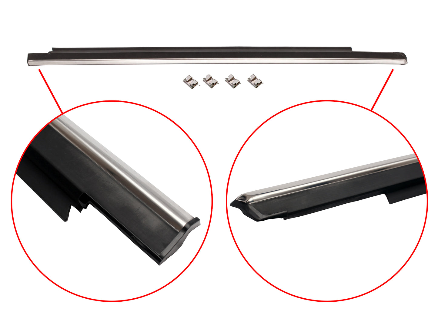 Door Belt & Moulding VK VL Commodore Right Front Outer - RDB1003BR