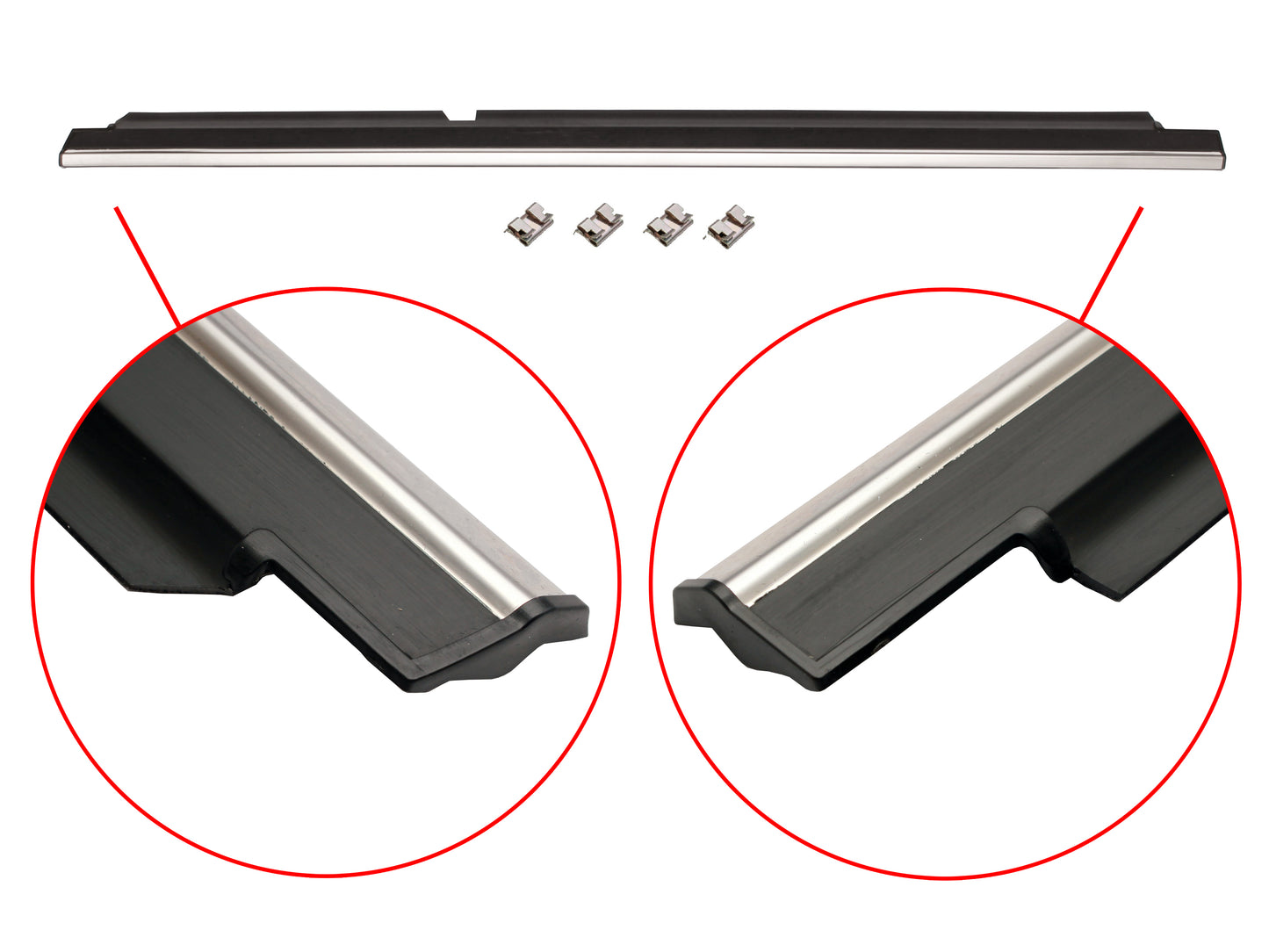 Door Belt & Moulding VK VL Commodore Sedan Right Rear Outer - RDB1004BR