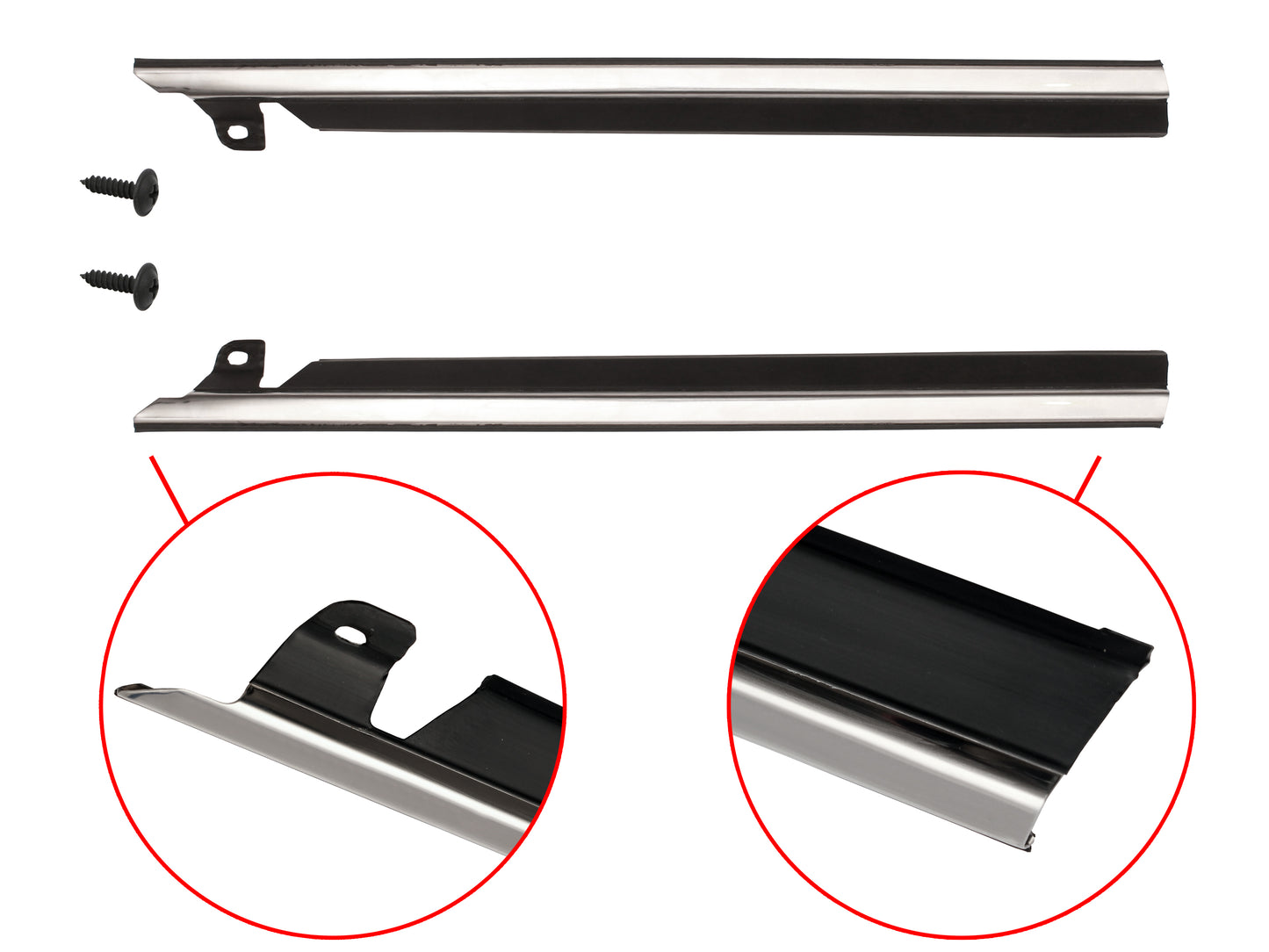 Moulding Rear Quarter Panel Belt VK Commodore Sedan LH & RH - RDB1004C