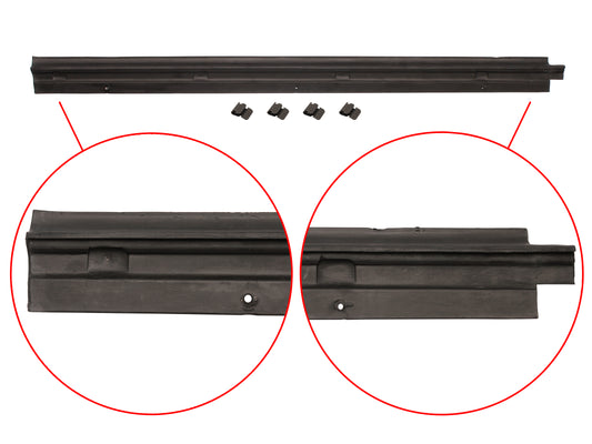 Door Belt LC LJ Coupe Right Hand Front Outer - RDB1020