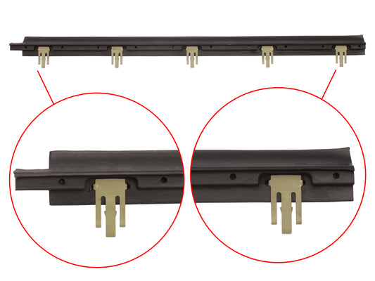 Door Belt Outer Left Front LC LJ Sedan - RDB1022