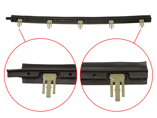 Door Belt Outer Right Rear LC LJ Sedan - RDB1023