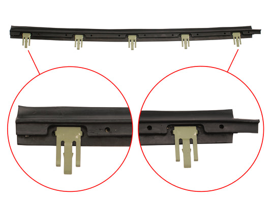 Door Belt Outer Left Rear LC LJ Sedan - RDB1023A