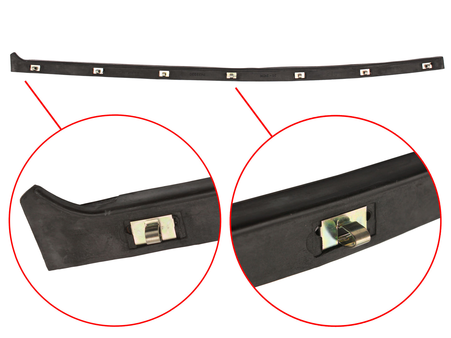 Door Belt HK Sedan HK HT HG Wagon RHR Outer Or LHR Inner - RDB1037