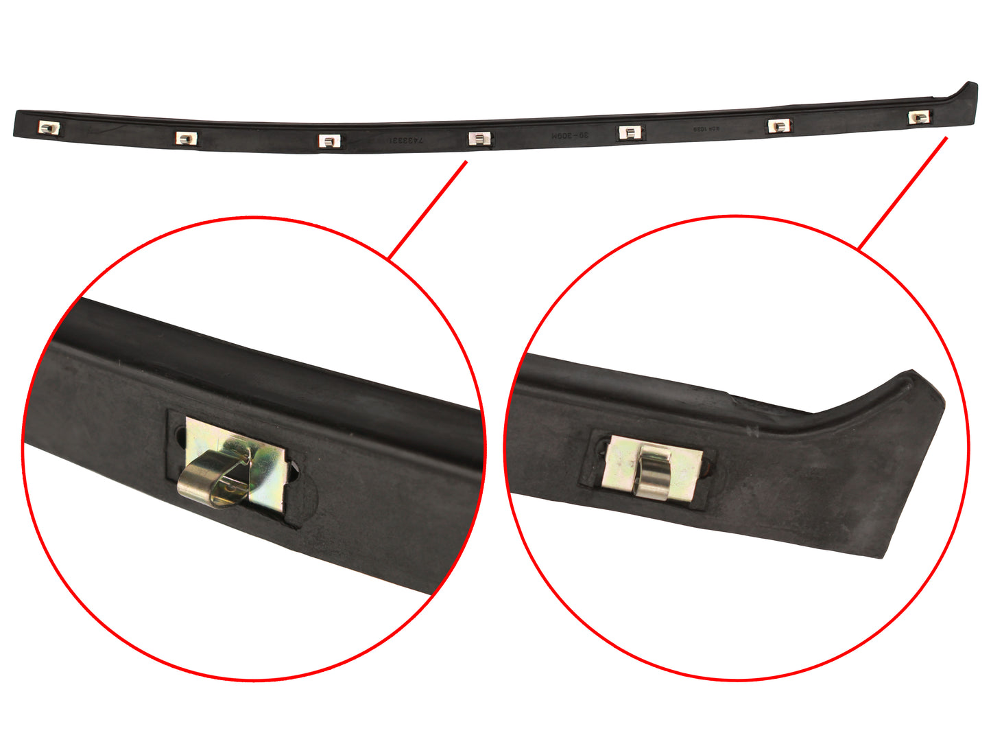 Door Belt HK Sedan HK HT HG Wagon LHR Outer Or RHR Inner - RDB1038