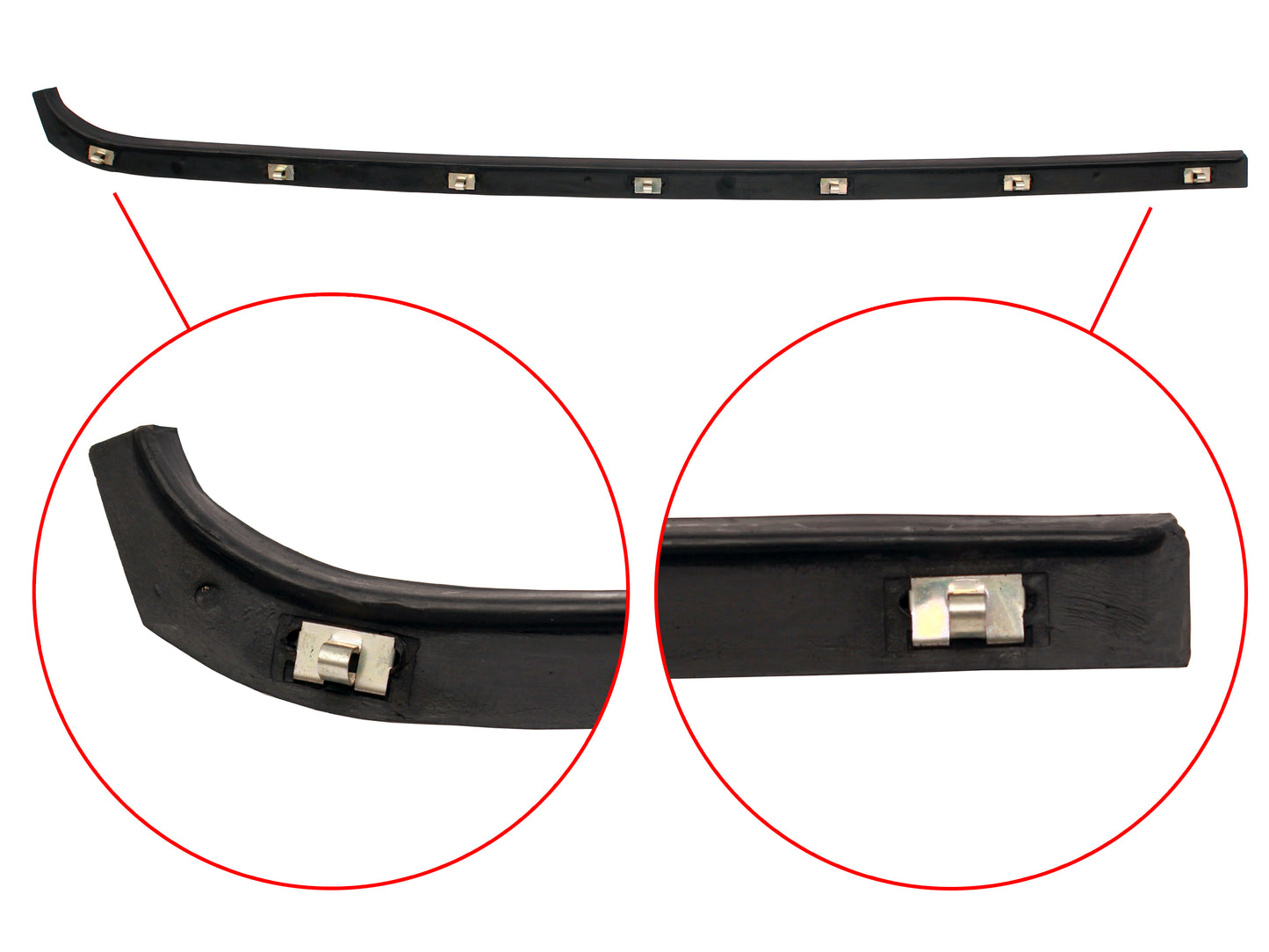 Door Belt HT HG Sedan RHR Outer Or LHR Inner - RDB1040