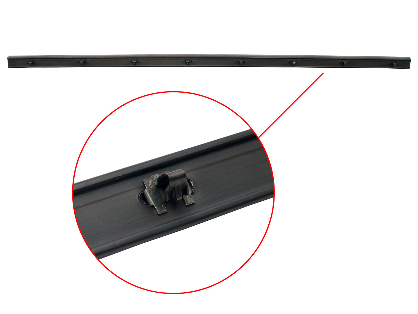 Door Belt HQ HJ HX HZ WB Left Hand Front Outer - RDB1049