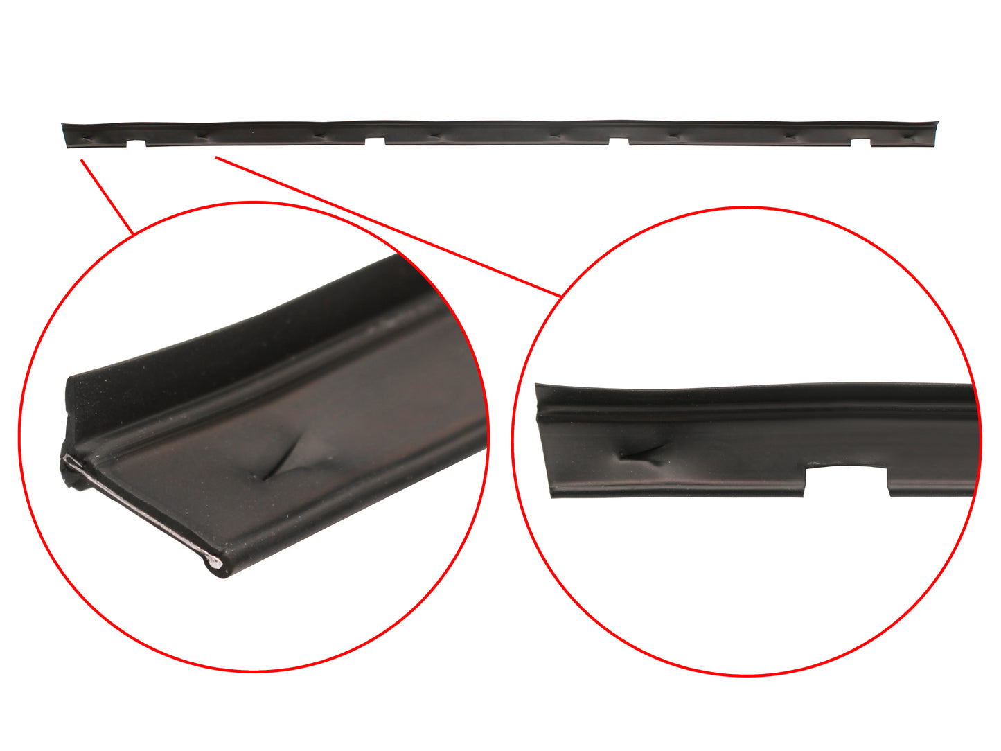 Door Belt LH Torana SLR & SL Left Hand Front Outer - RDB1061A