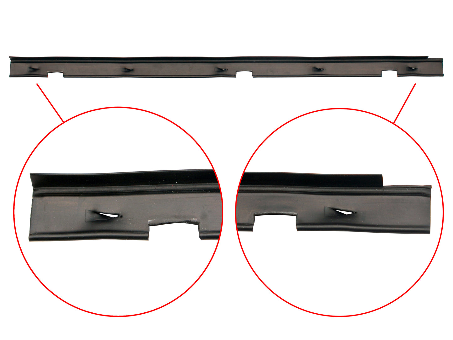 Door Rubber Kit LH LX UC Rear Sedan SL & SLR - DRKLHSL2