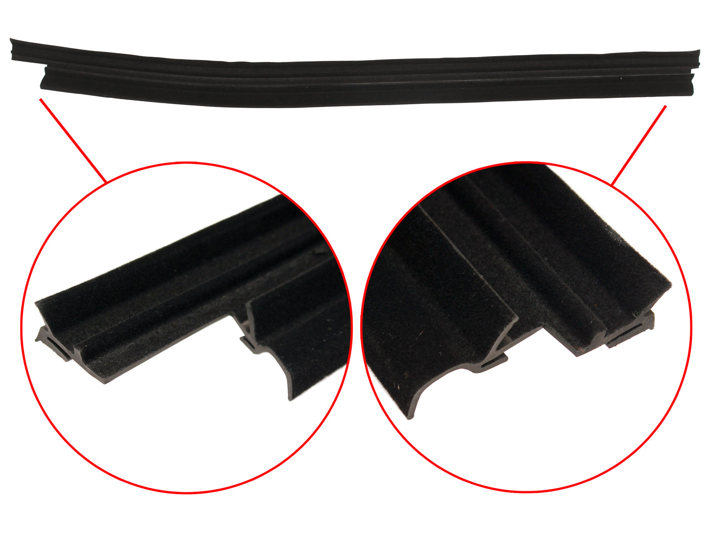 Door Belt XA XB XC Coupe Ute Van Left Hand Outer - RDB2017