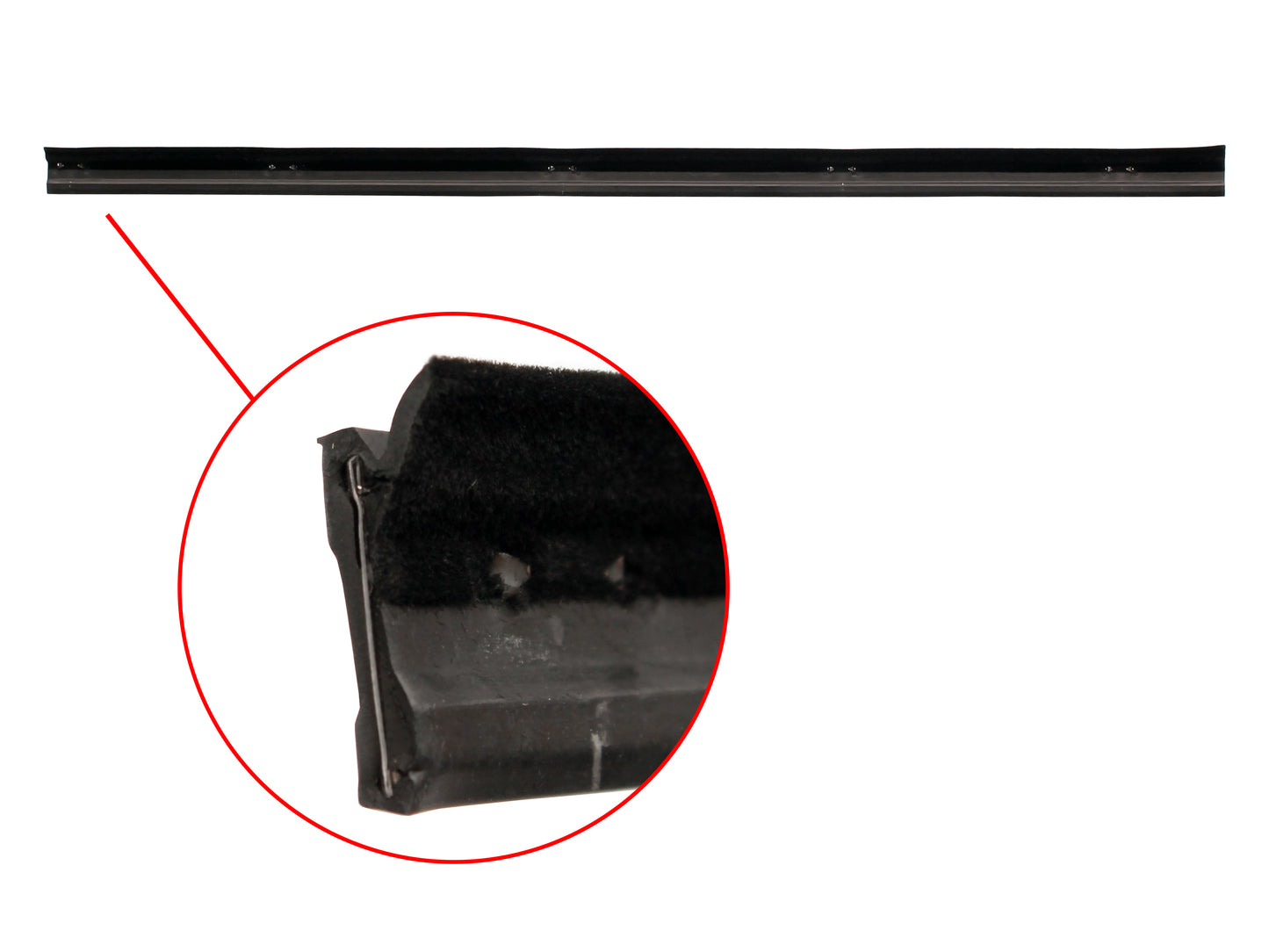 Door Belt XA XB ZF ZG Right Hand Rear Outer - RDB2050