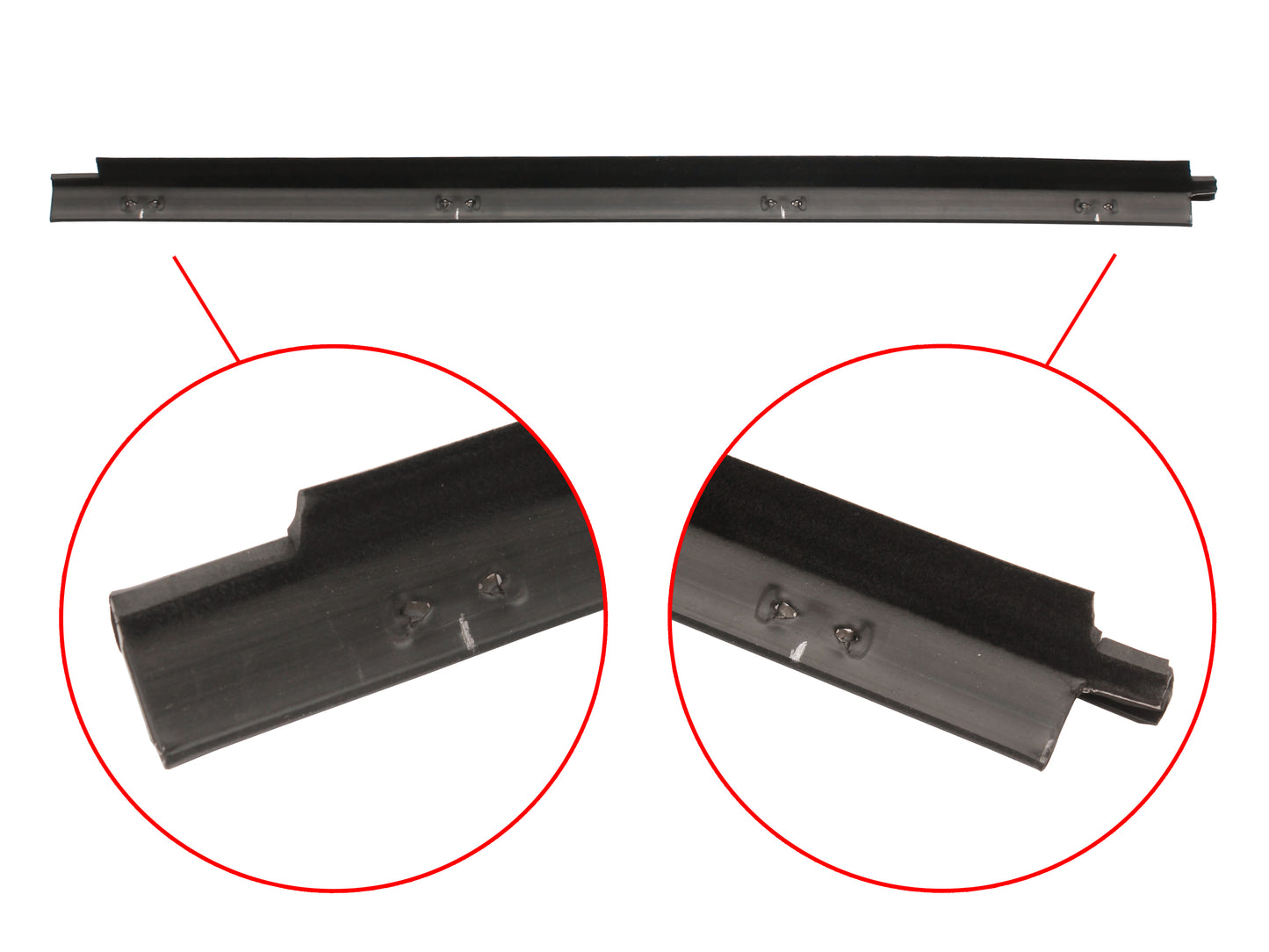 Door Belt XM XP Right Hand Front Outer Exc Coupe - RDB2092