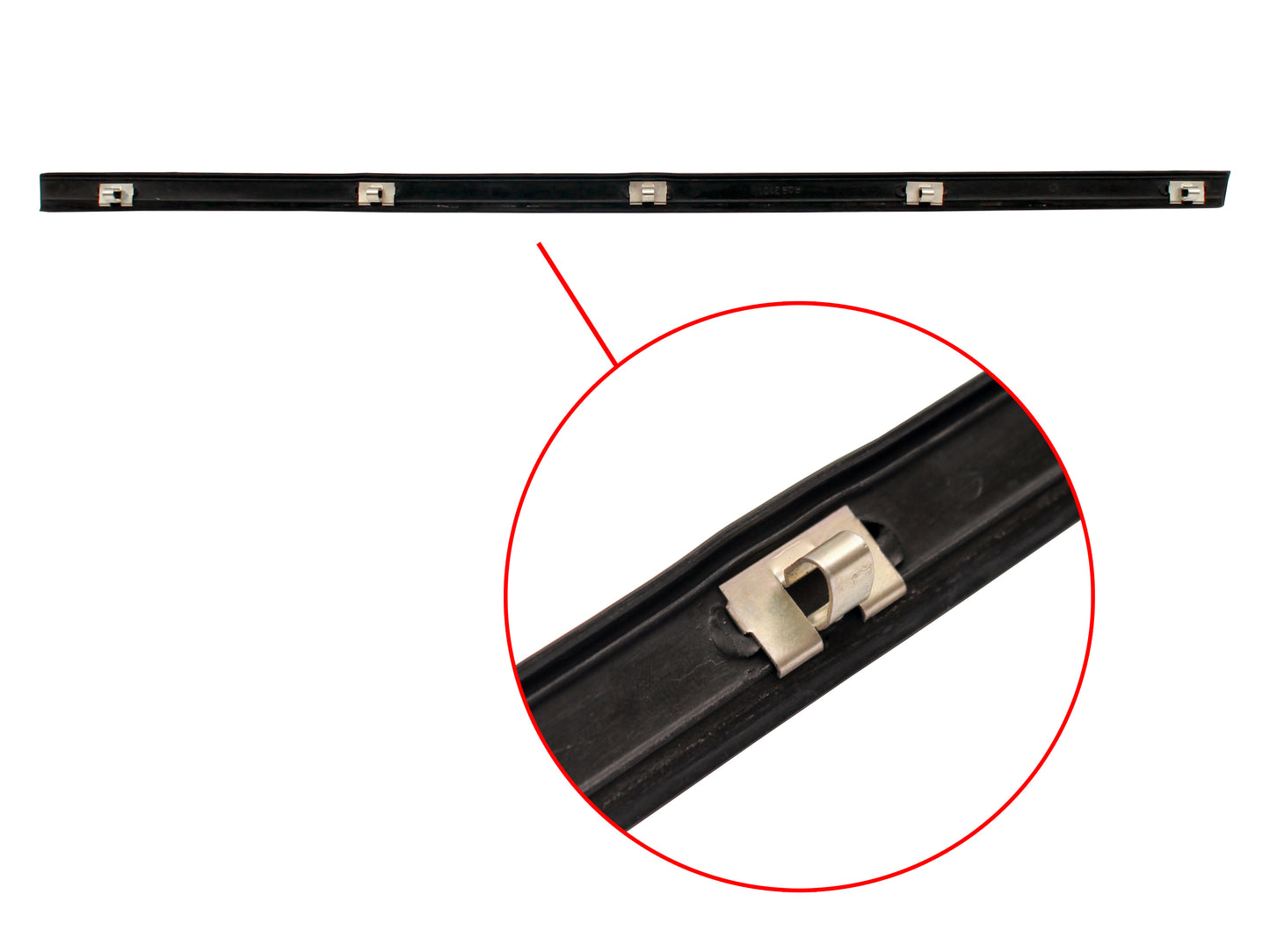 Door Belt XR XT XW XY ZA ZB ZC ZD LH Front Outer - RDB2101