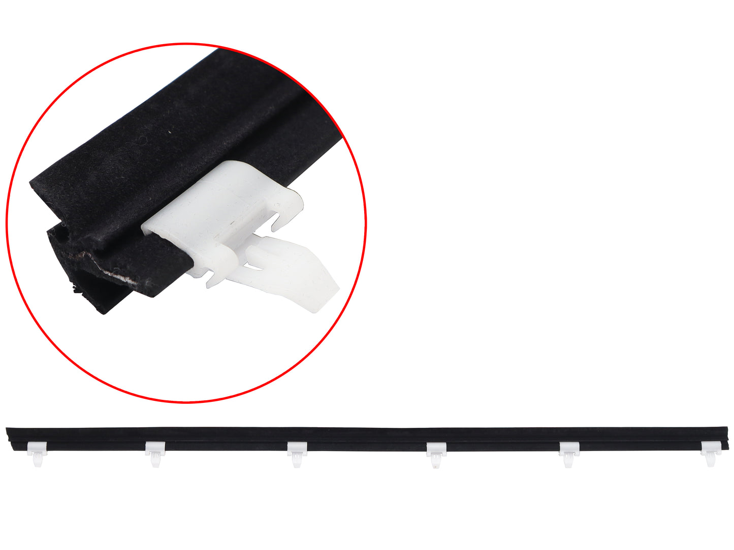 Door Belt Suits Toyota Landcruiser FJ60 LHF Outer No 1/4 Window - RDB3661