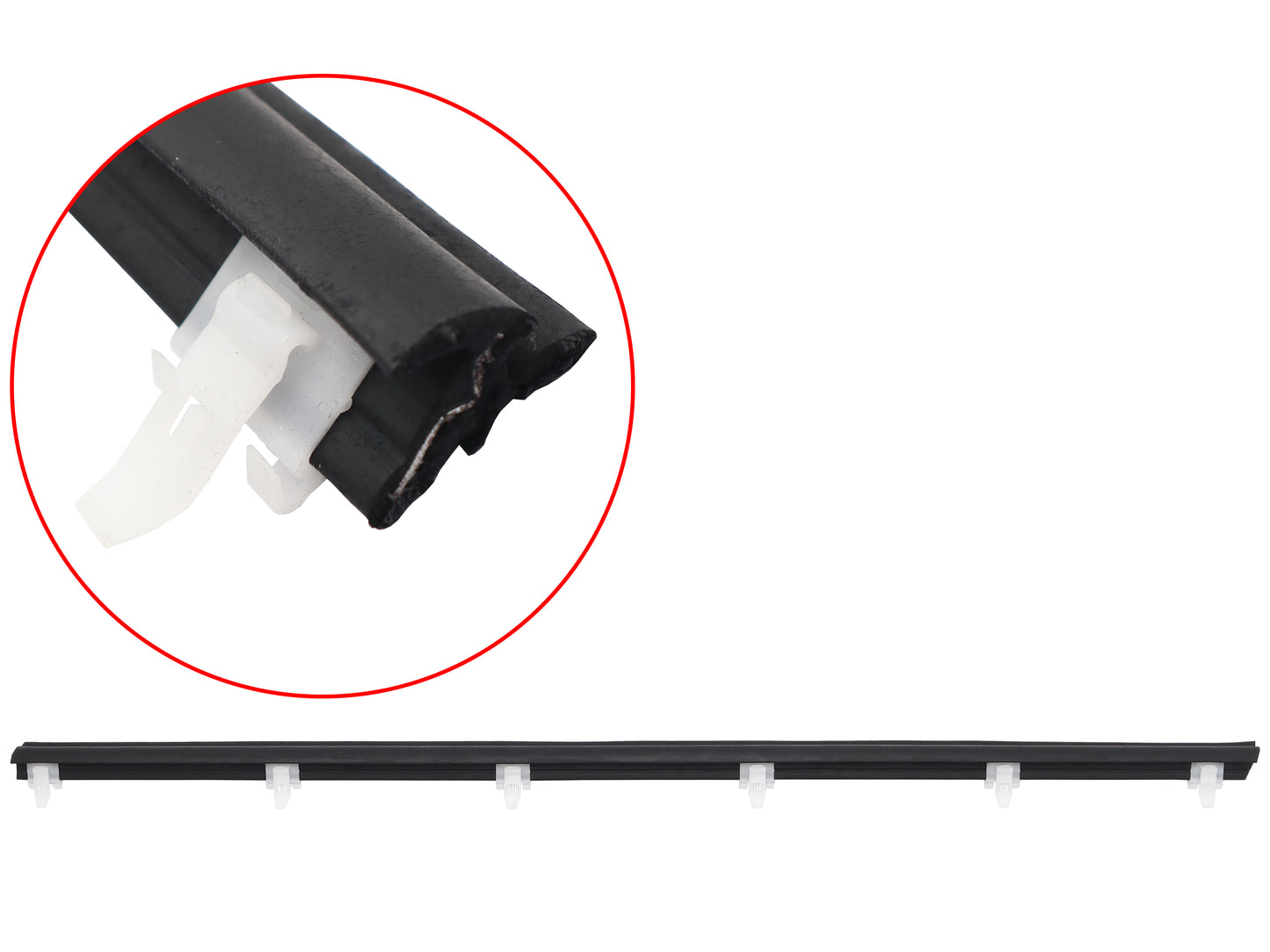 Door Belt Suits Toyota Landcruiser FJ60 LHF Outer No 1/4 Window - RDB3661