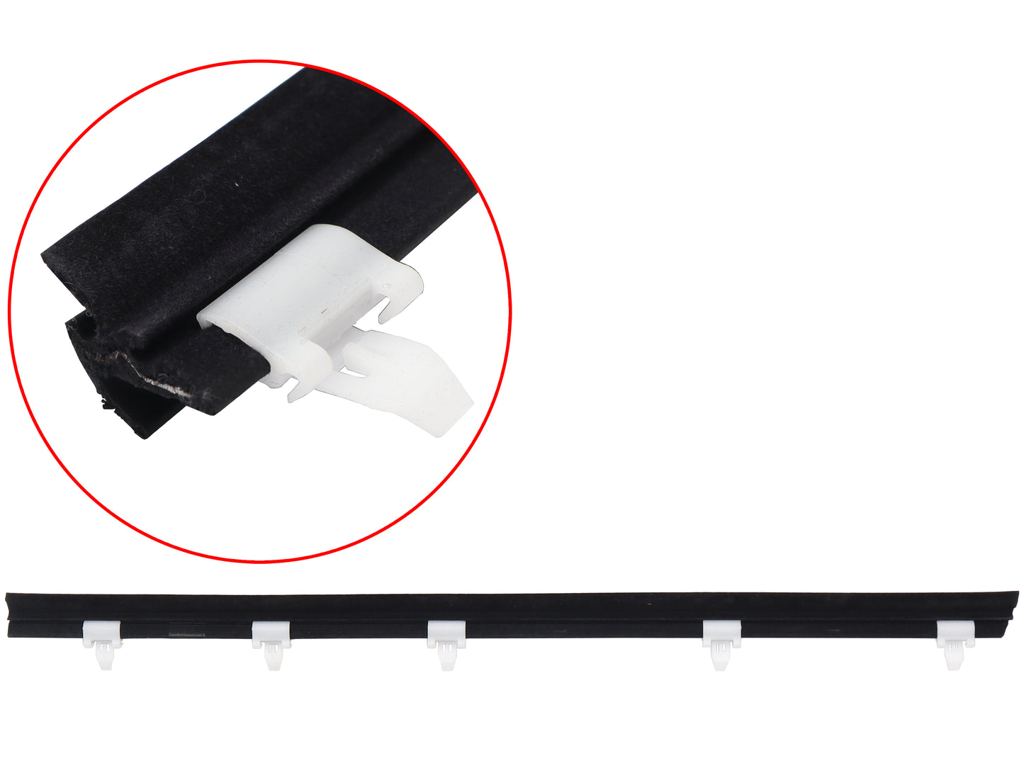 Door Belt Suits Toyota Landcruiser FJ60 RHF Outer With 1/4 Window - RDB3664