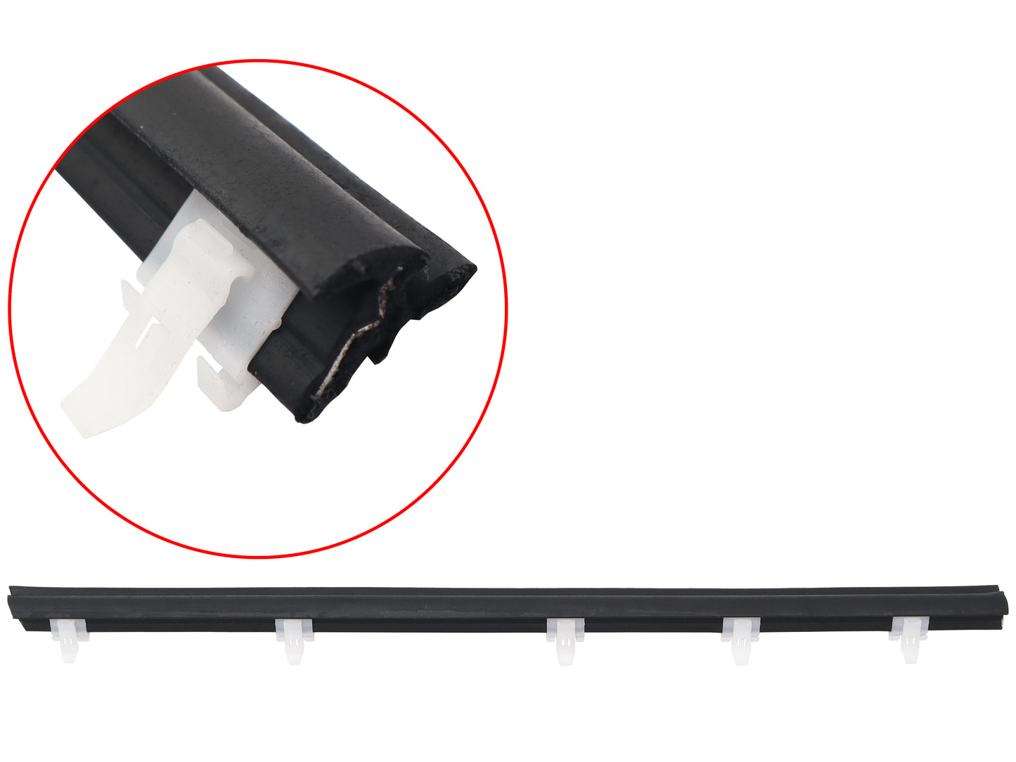 Door Belt Suits Toyota Landcruiser FJ60 RHF Outer With 1/4 Window - RDB3664