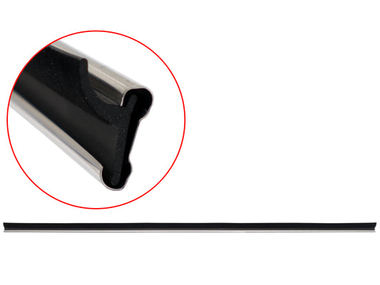 Door Belt Suits Toyota Landcruiser FJ60 LHF Inner No 1/4 Window Stainless Type - RDB3671