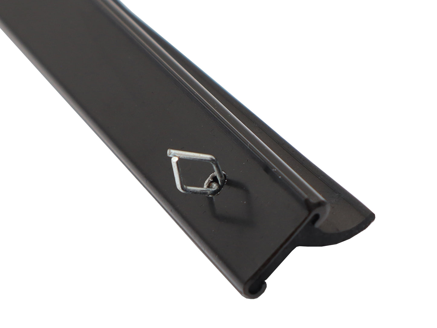 Front LH Black Trim Inner Door Belt Landcruiser FJ60 (Quarter Window Type) - RDB3673BL