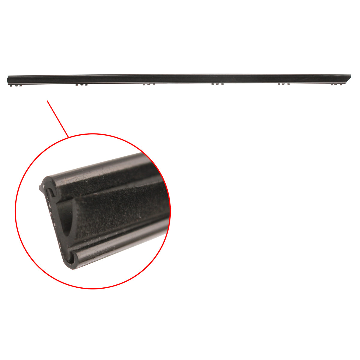 Door Belt Valiant VH LHF Outer With Quarter Exc Coupe - RDB5018