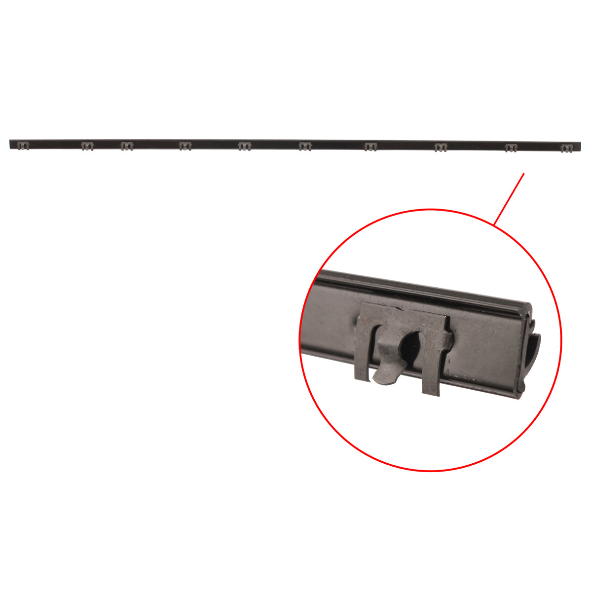 Door Belt Valiant VJ Charger Or Coupe LHF Inner No Quarter Wndow - RDB5053