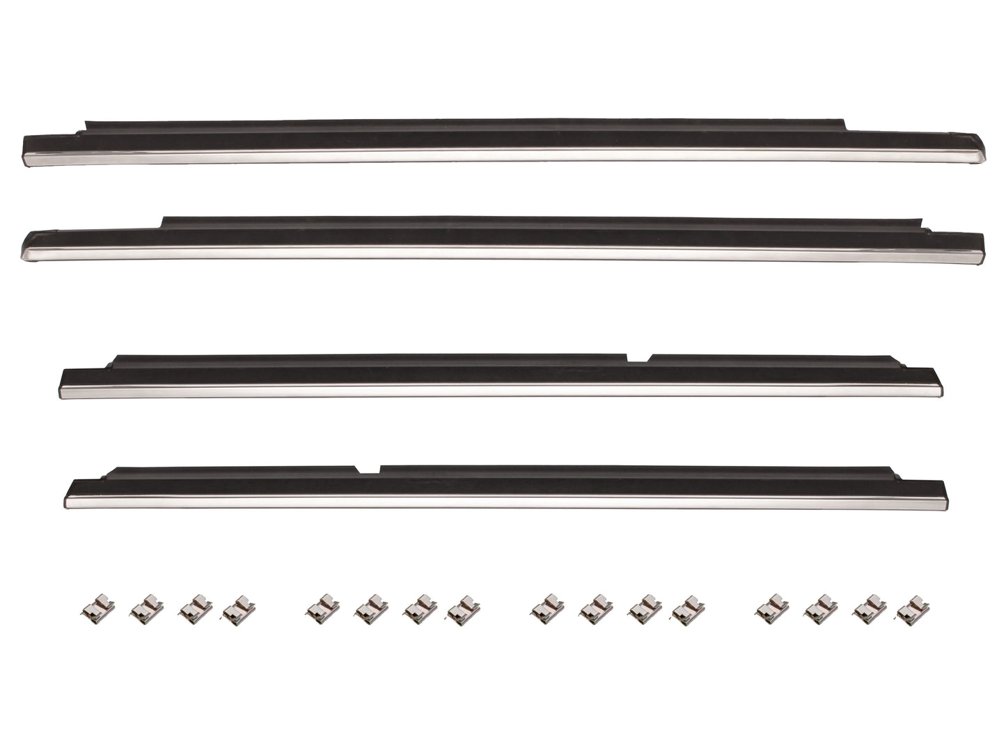 Door Belt & Moulding Kit VK & VL Commodore (4 Pce) - RDBVKLKIT