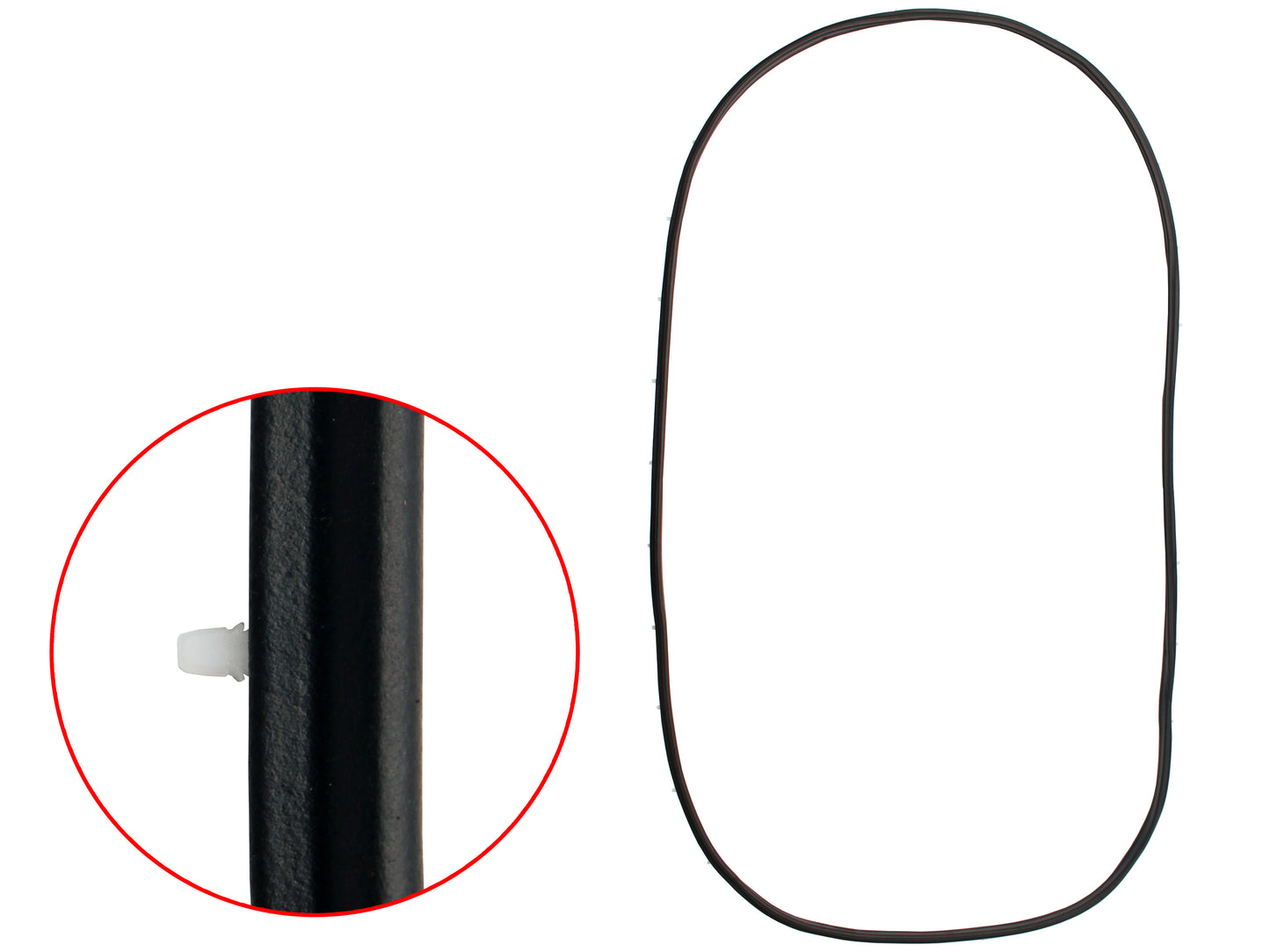 Door Seal HD HR HK HT HG Left Or Right Rear Stationwagon - RDS1006